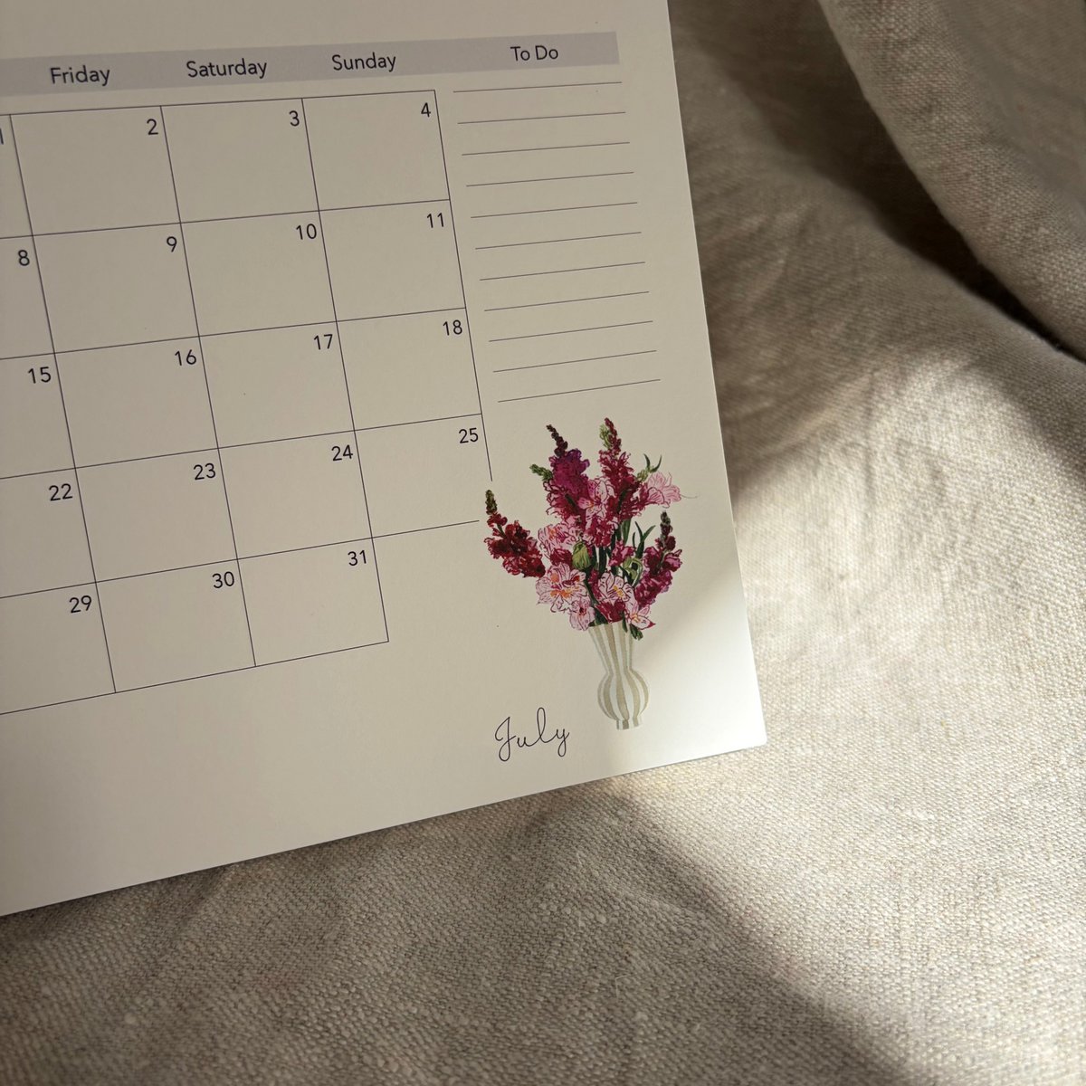Bureaukalender 2027
