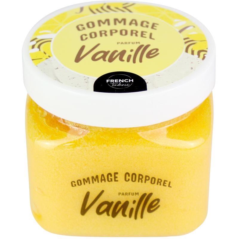 Body scrub 470 GR - Vanilla scent - French trend