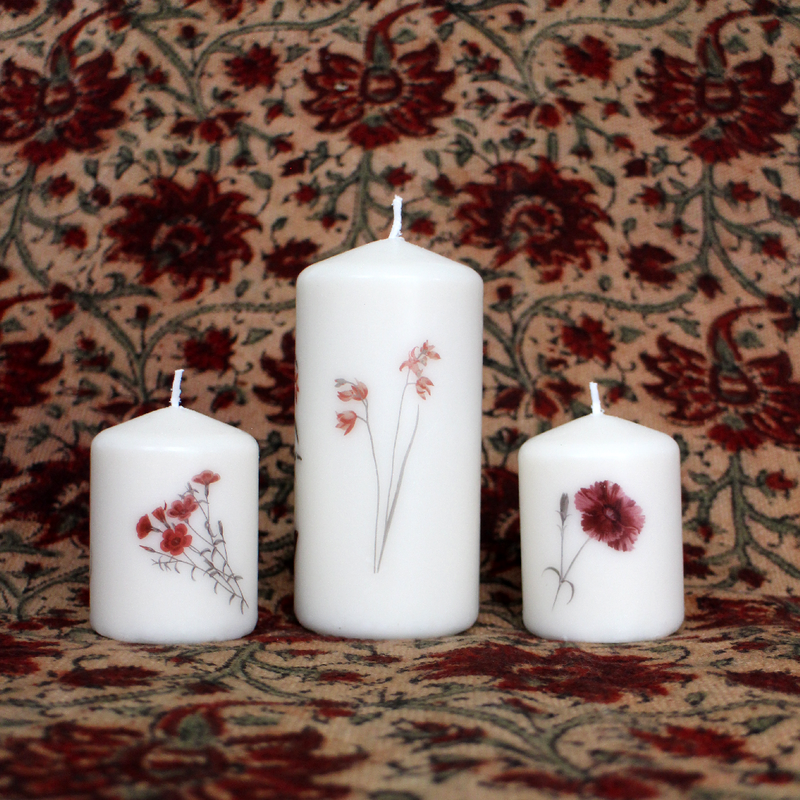 Wild rood - Tijdelijke tatoeages