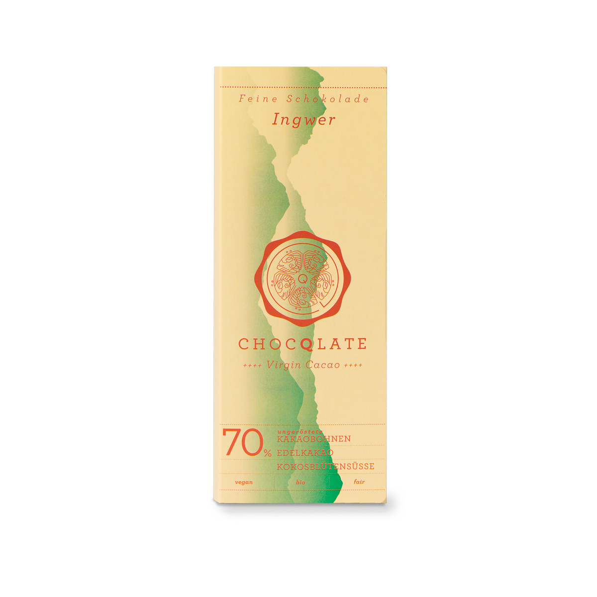 CHOCQLATE organic chocolate GINGER