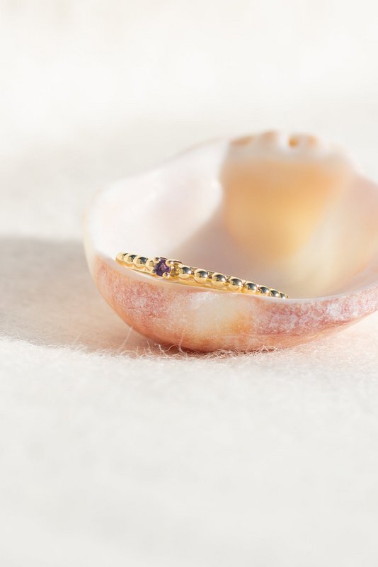 Chianti Ring 14k gold plated
