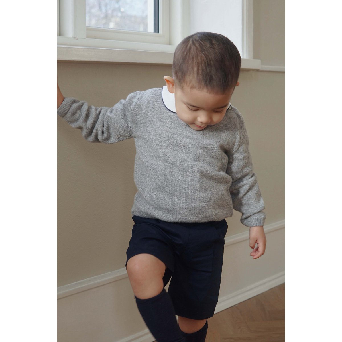 Bermuda elasticizzati - Blu navy