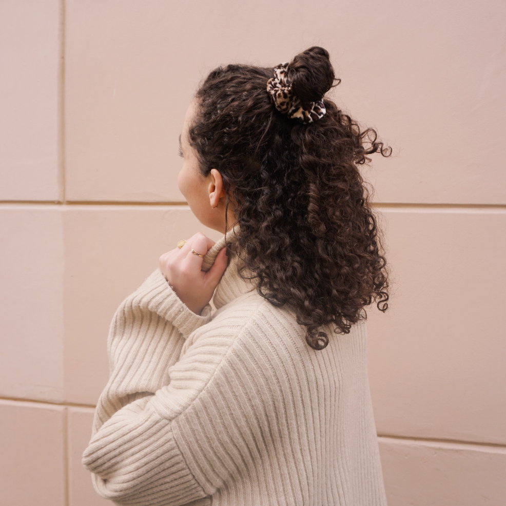 Scrunchie Leila pantera