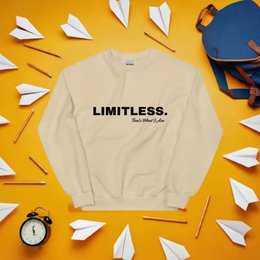 Ubegrænset unisex sweatshirt