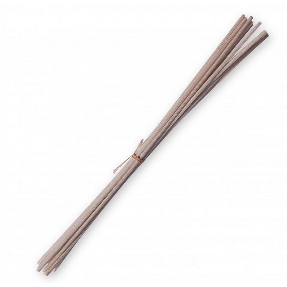 Set of 10 rattan rods