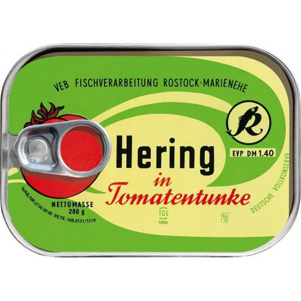 Can mail "Herring in tomato sauce"