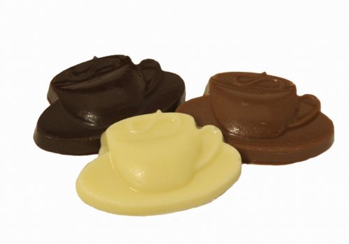 Tasken fyldt med lækker chokolade