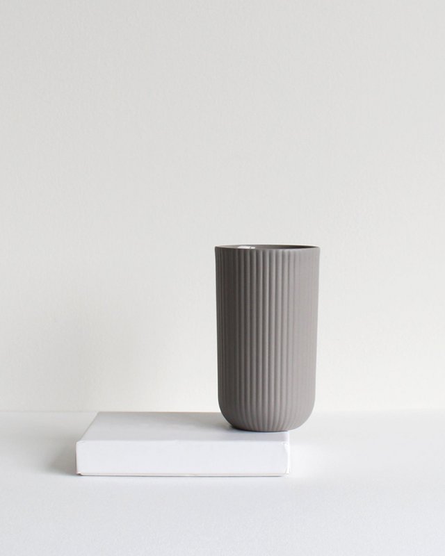 Tazza alta Colonna | grigio chiaro