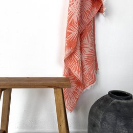 LEY! Plaid Palme - Orange