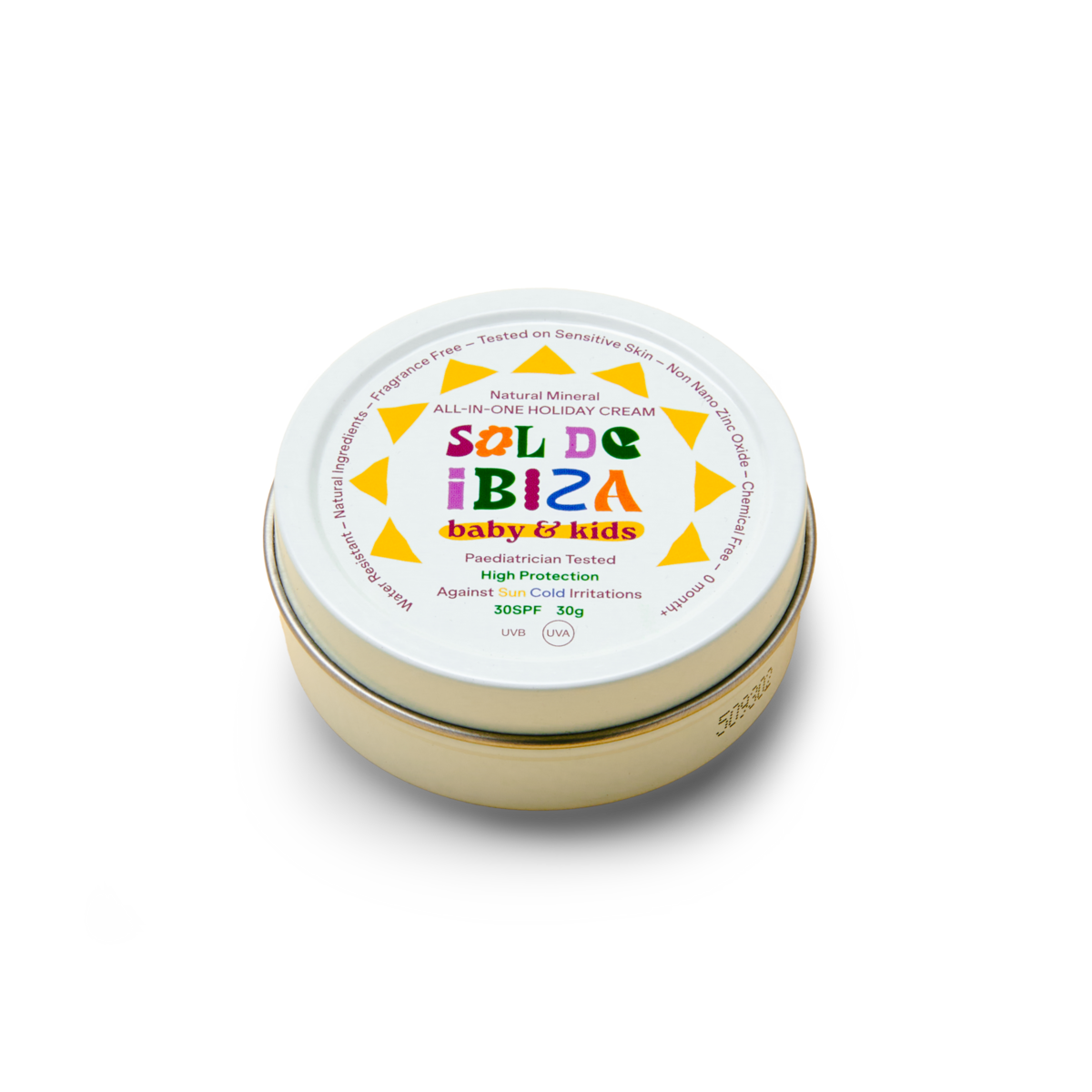 Mini tamaño - Sol de Ibiza Baby & Kids · Alta protección SPF30 - 30G