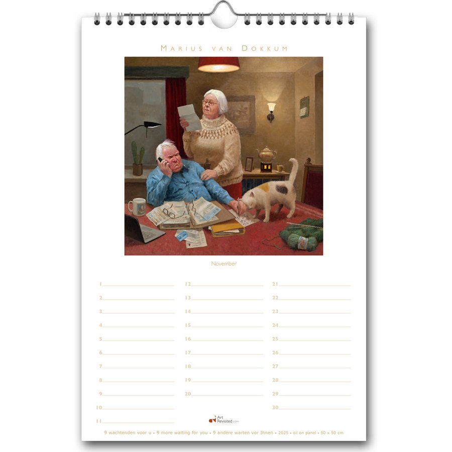 Verjaardagskalender Marius van Dokkum
