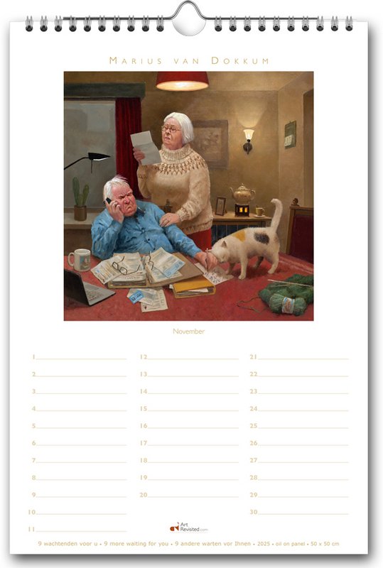 Verjaardagskalender Marius van Dokkum