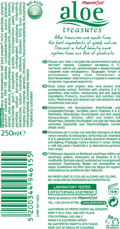 Body Lotion Pomegranate 250ml (Aloe)