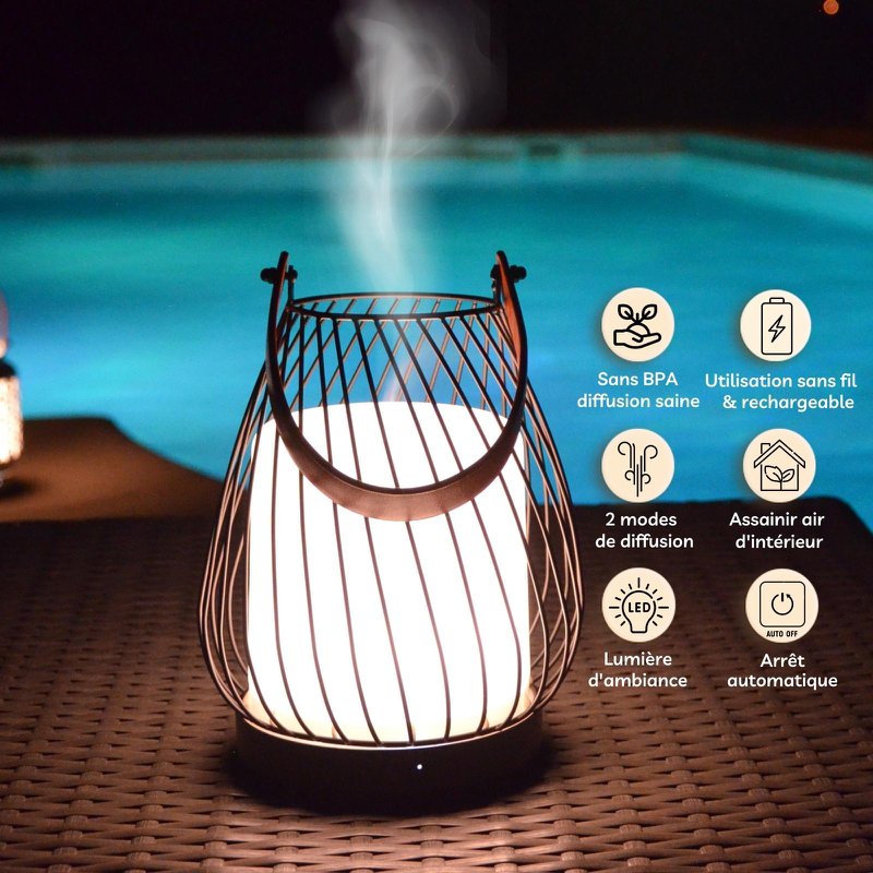 Wireless aroma diffuser