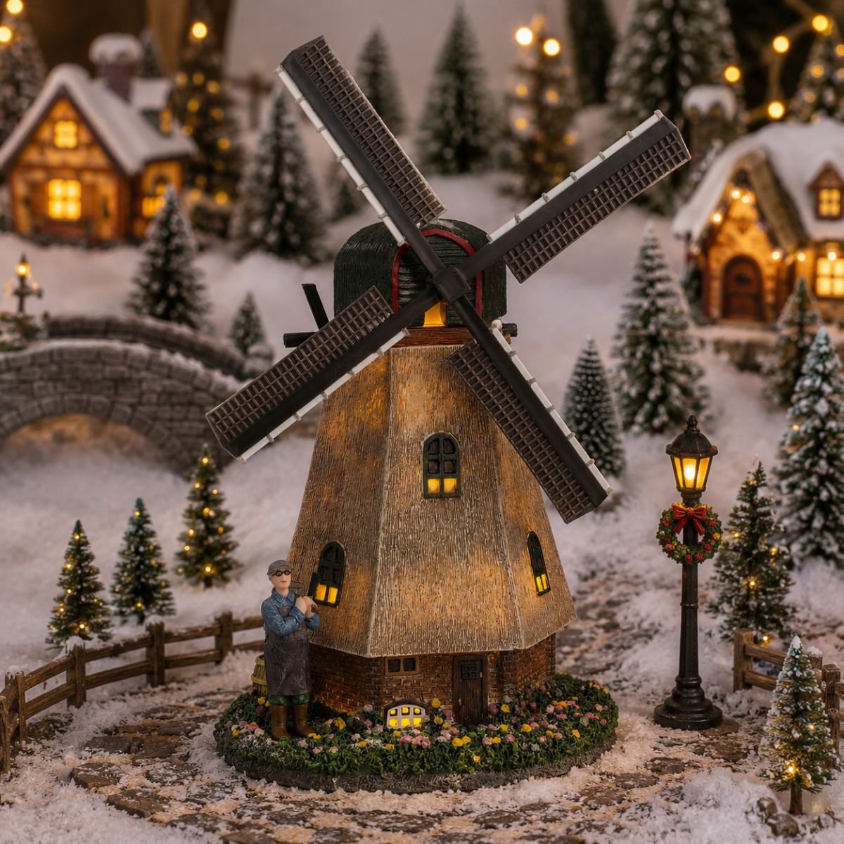 Pueblo navideño en miniatura Luville Originals Multicolor