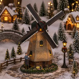 Pueblo navideño en miniatura Luville Originals Multicolor
