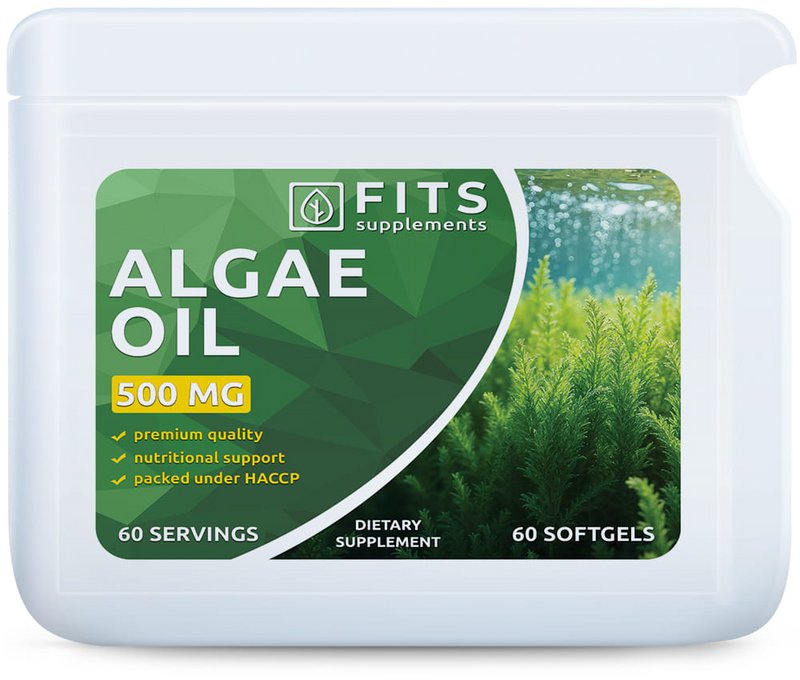 Algeolie 500mg DHA 200mg 60 softgels