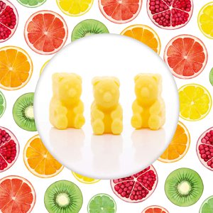 Scented wax bear Summer Fruit Mix - 50g