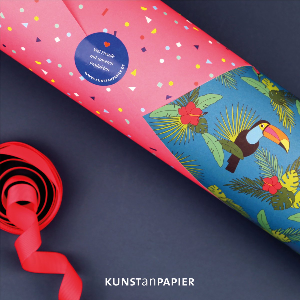 Geschenkpapier Konfetti Milo