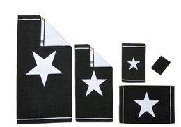 Handdoekserie 1 STER (4 maten, 3 kleuren)