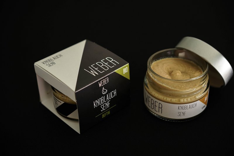 Senape all'aglio 130g