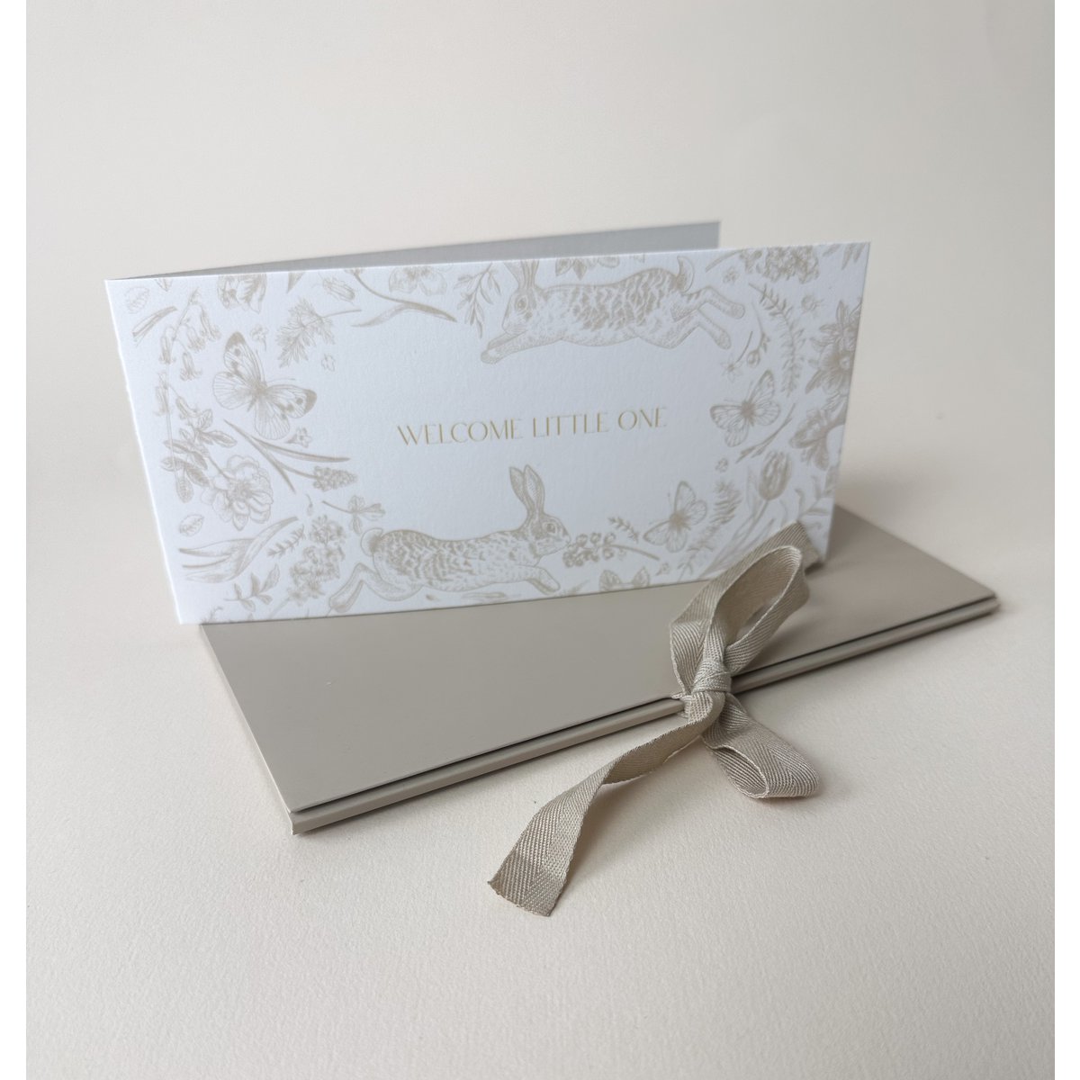 Greeting card / Welcome little one