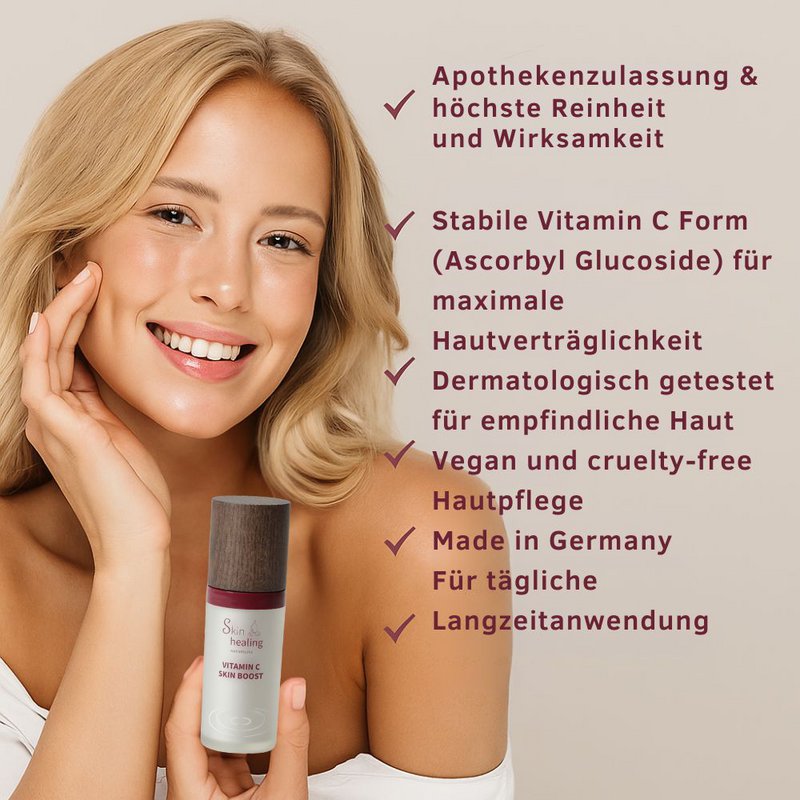 Vitamin C Serum für Anti-Aging - Skin Boost