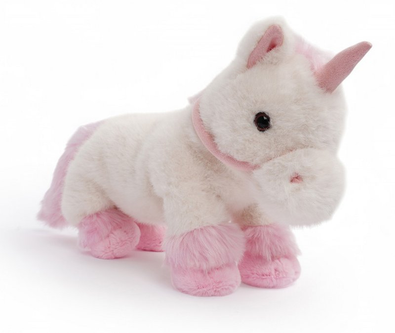 One Love Cuddly Toy - Unicorn Spirit White and Pink