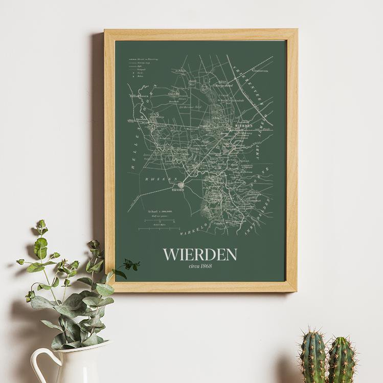 Wierden in vintage style