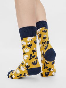 Bio Socken mit Vögeln - Bunte Socken mit Vogel-Muster von Myriam Van Neste "Birds"