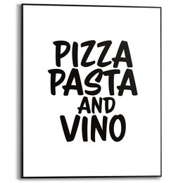 Painting Slim Frame Pizza, Pasta and Vino 50x40