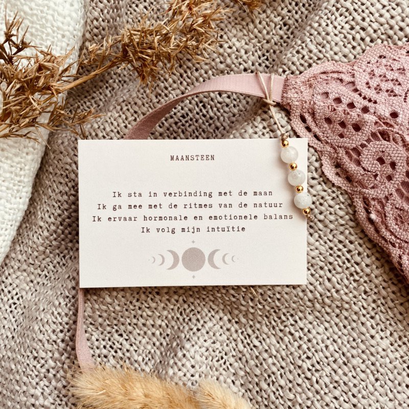 BH -Anhänger - Moonstone Edelstein