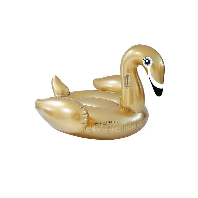 Opblaasbare Zwaan XXL - Goud - Dreamscape