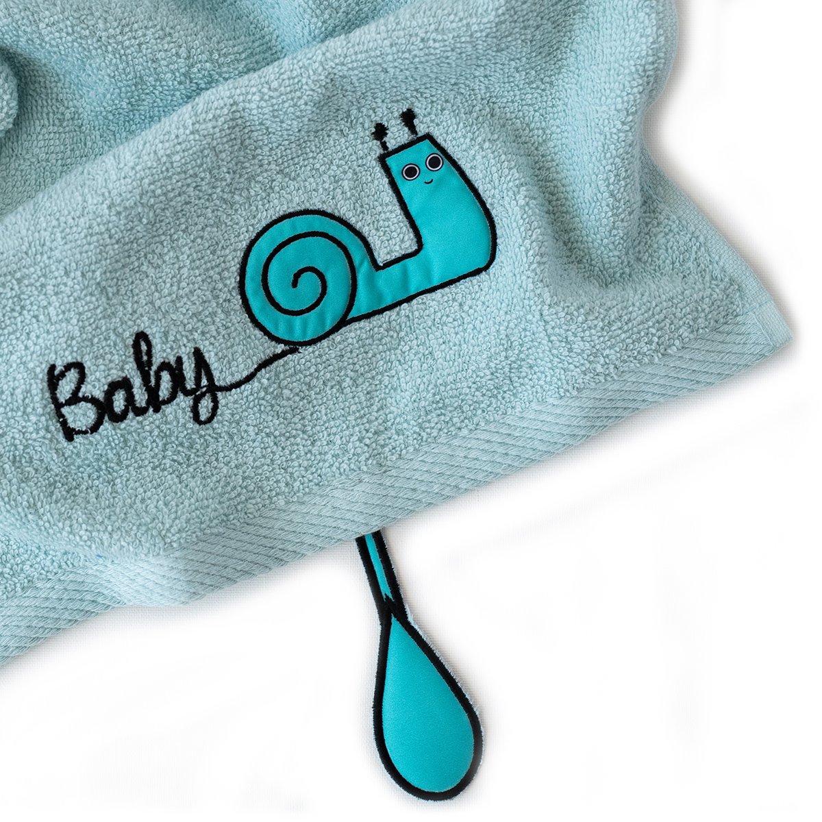Milk & Moo Kinderhandtuch-Set mit 2 Sangaloz