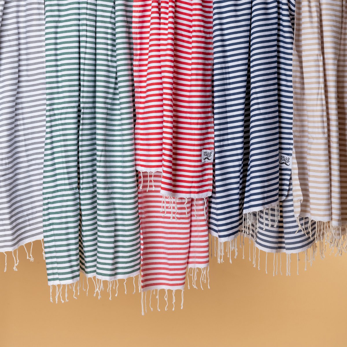 100 x Striped Towel Set 🥳 Bestseller