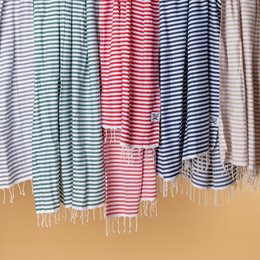 100 x Striped Towel Set 🥳 Bestseller