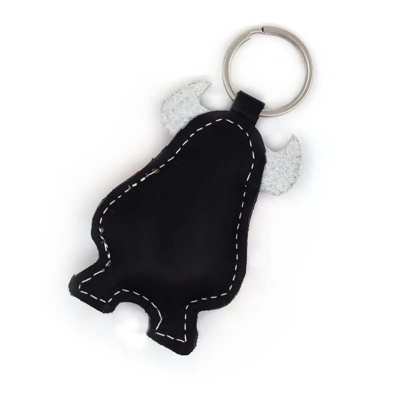 Viking Keychain Handmade Leather