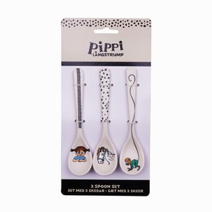 Pippi - Spoon Set - 3pcs - Trend