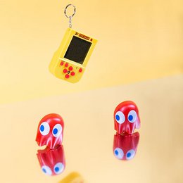 Pac-Man - ordinateur de poche de jeu rétro (porte-clés)