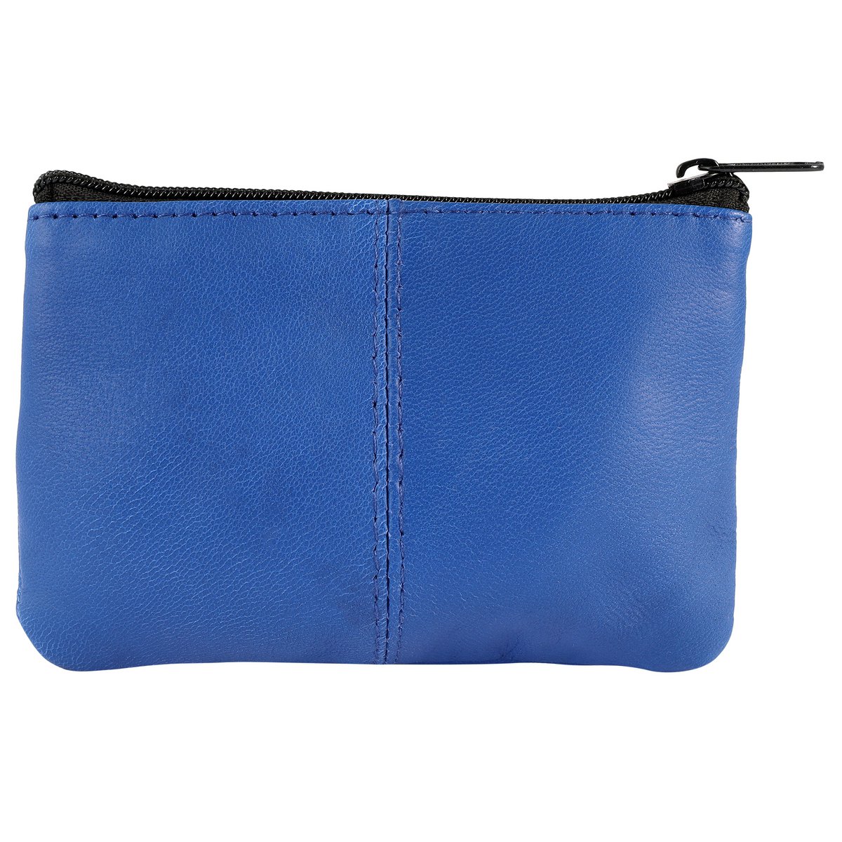Portachiavi/portachiavi in ​​vera pelle Excellanc, blu