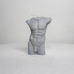 Amari men torso candle