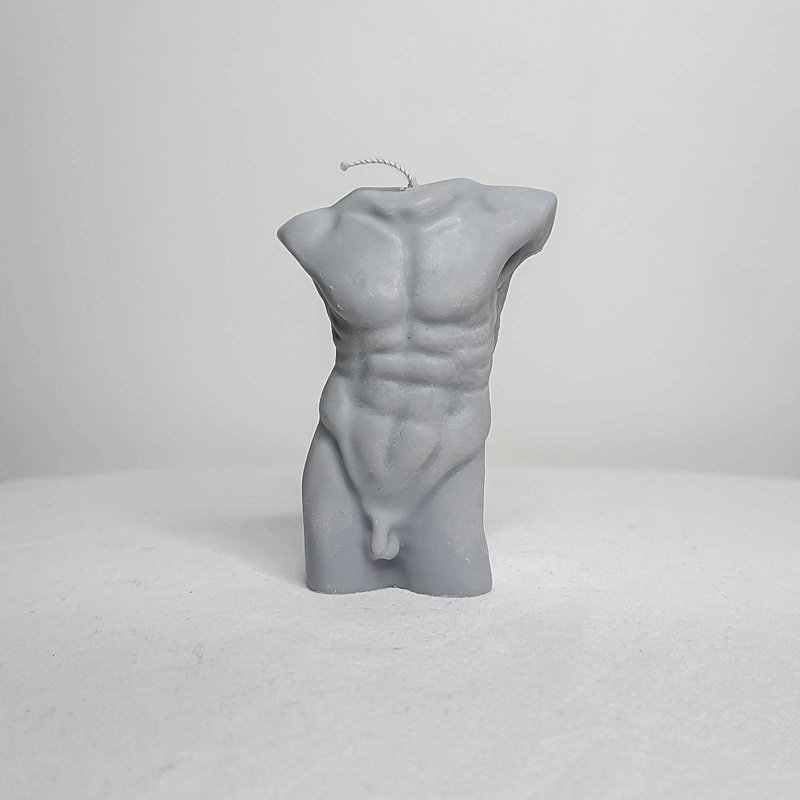 Amari men torso candle