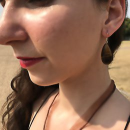 Boucles d'oreilles en argent sterling Tiger Eye, Tiger Eye Teardrops, Tiger Eye Drop Boucles d'oreilles, Boucles d'oreilles en pierres précieuses | par nlanlaVictory