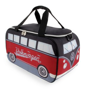 Volkswagen VW T1 Bus Cooler Bag (25 l) - Red & Black