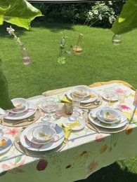 Das süße Leben eines Schmetterlings – Tafelkleed