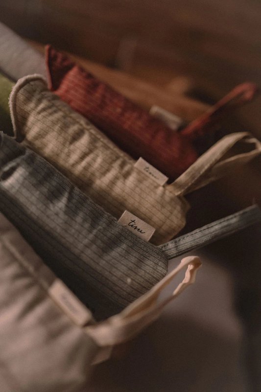 TISU Christmas Stocking, Olive