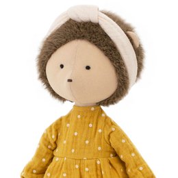 Peluche en coton, Cotti Motti, Emmy le hérisson (30cm)
