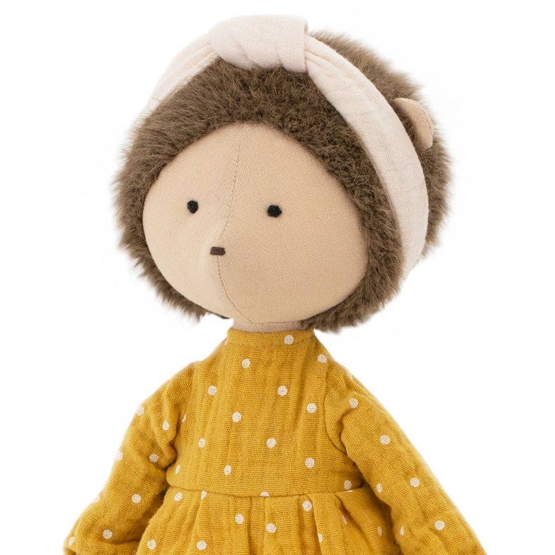 Peluche en coton, Cotti Motti, Emmy le hérisson (30cm)