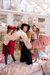 Fête d'anniversaire dans le jardin Guirlande