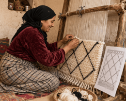 Custom Berber tæppe